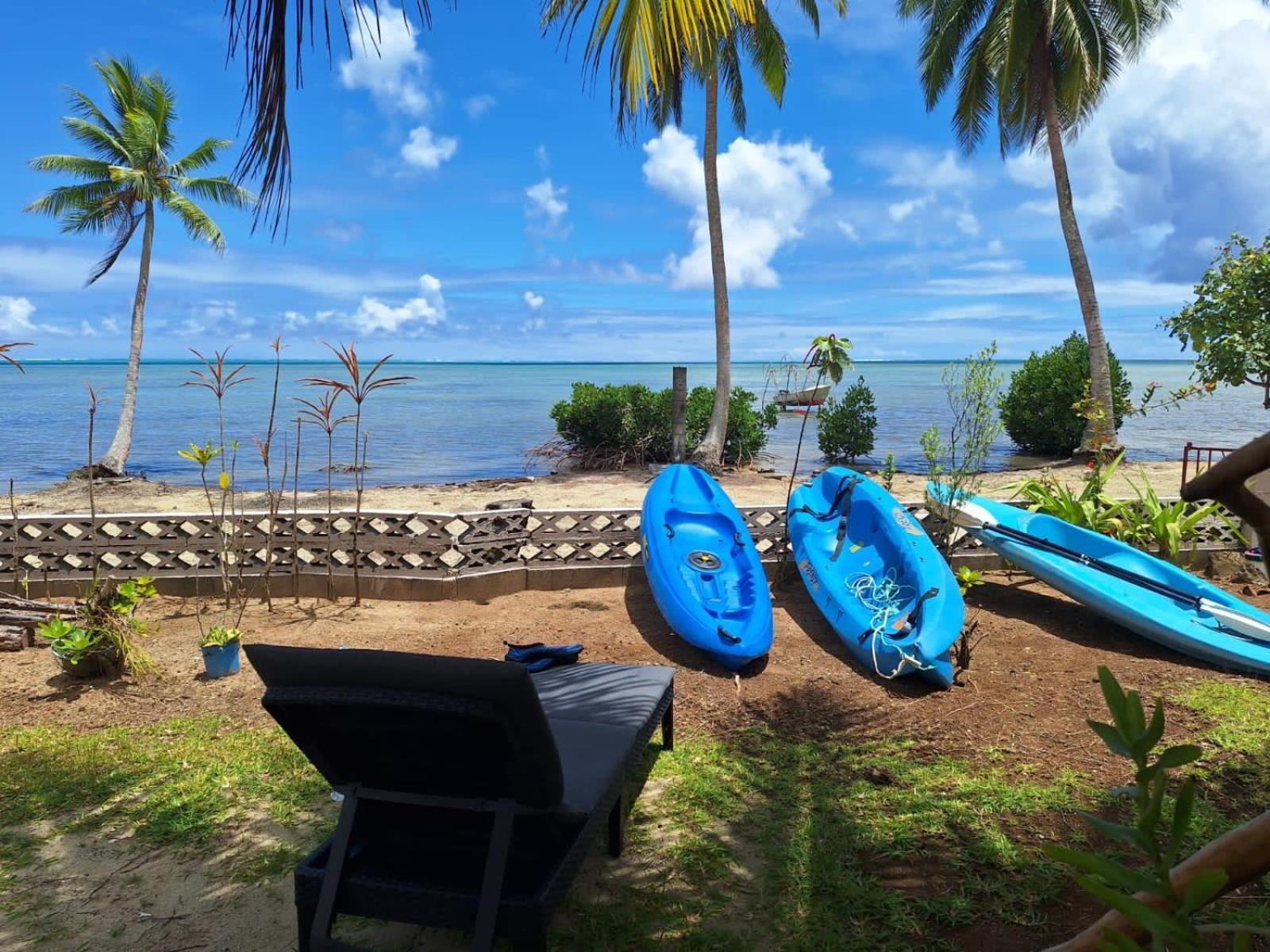 Sofpat Plage Raiatea Taputapuapea Bagian luar foto