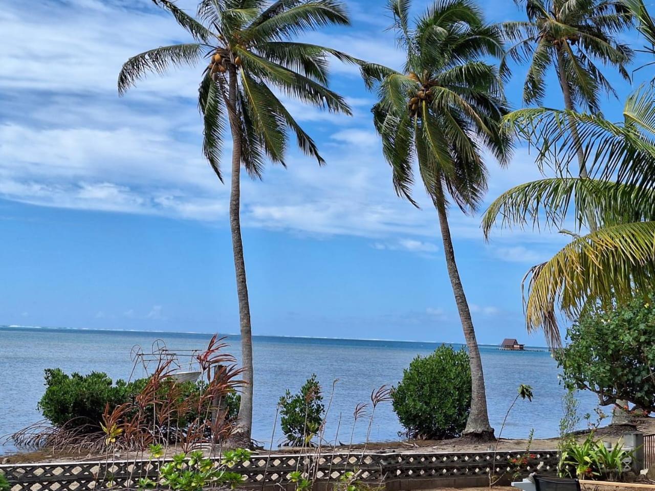 Sofpat Plage Raiatea Taputapuapea Bagian luar foto