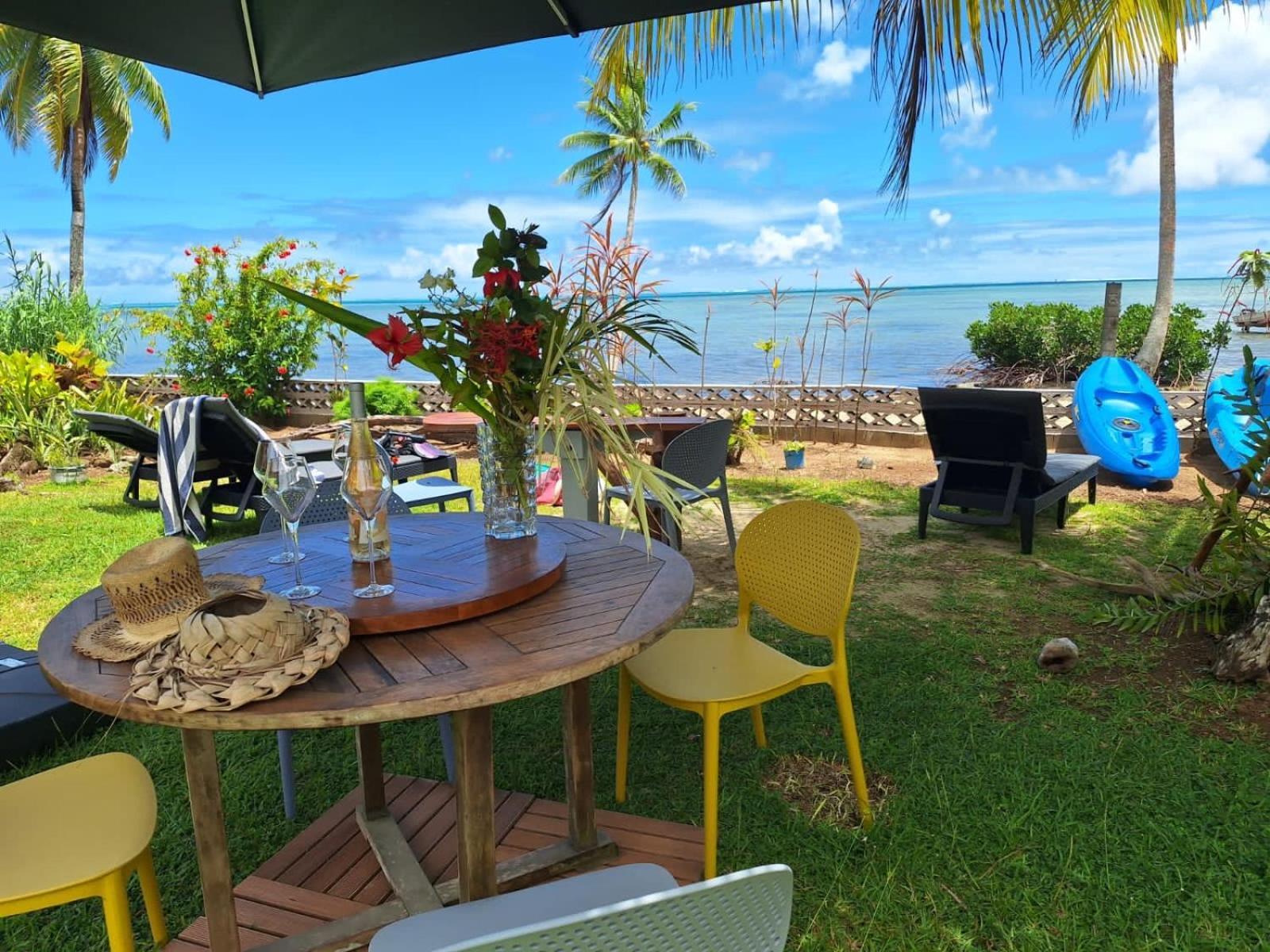 Sofpat Plage Raiatea Taputapuapea Bagian luar foto