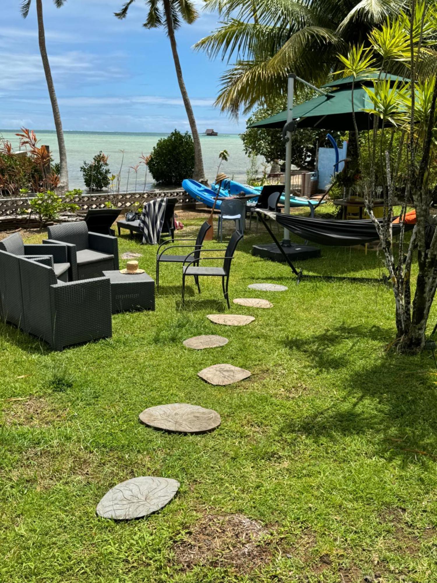 Sofpat Plage Raiatea Taputapuapea Bagian luar foto